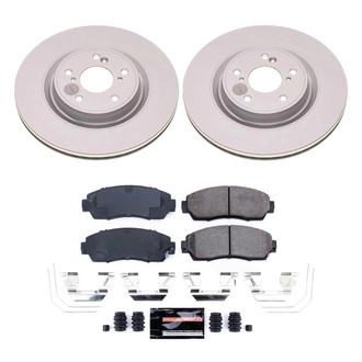 PowerStop® - Z23 Evolution Geomet® Plain Front Brake Kit