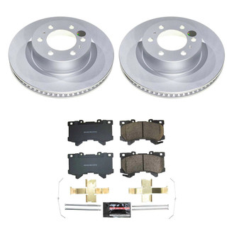 PowerStop® - Z23 Evolution Geomet® Plain Front Brake Kit