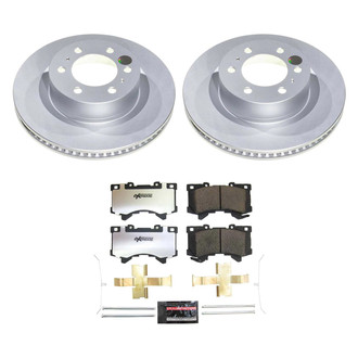 PowerStop® - Z36 Evolution Geomet® Plain Front Brake Kit