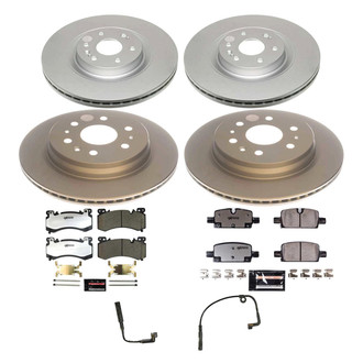 PowerStop® - Z36 Evolution Geomet® Plain Front and Rear Brake Kit