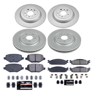 PowerStop® - Z23 Evolution Geomet® Plain Brake Kit