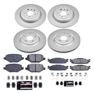 PowerStop® - Z23 Evolution Geomet® Plain Brake Kit