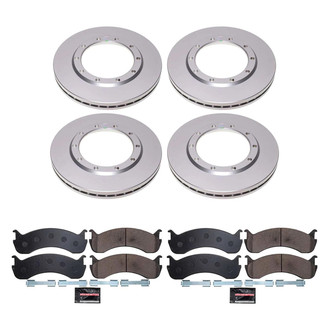 PowerStop® - Z36 Evolution Geomet® Plain Front and Rear Brake Kit