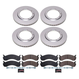 PowerStop® - Z36 Evolution Geomet® Plain Front and Rear Brake Kit