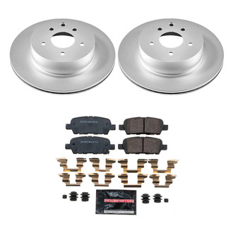 PowerStop® - Z23 Evolution Geomet® Plain Rear Brake Kit