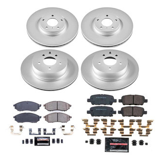 PowerStop® - Z23 Evolution Geomet® Plain Brake Kit