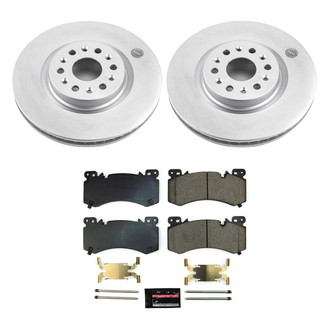PowerStop® - Z23 Evolution Geomet® Plain Front Brake Kit