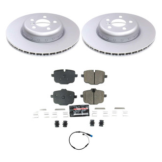 PowerStop® - Z23 Evolution Geomet® Plain Rear Brake Kit
