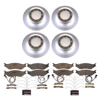 PowerStop® - Z36 Evolution Geomet® Plain Front and Rear Brake Kit