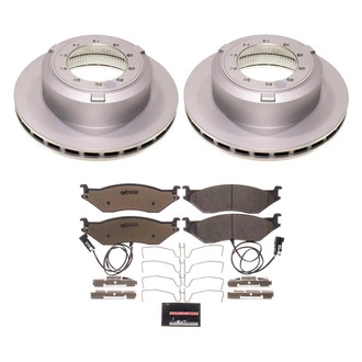 PowerStop® - Z36 Evolution Geomet® Plain Rear Brake Kit