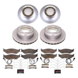 PowerStop® - Z36 Evolution Geomet® Plain Front and Rear Brake Kit
