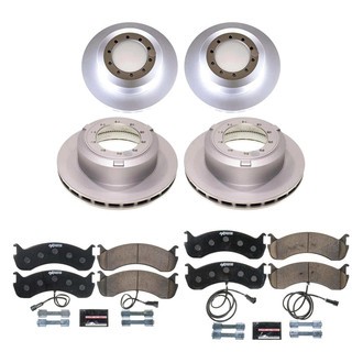 PowerStop® - Z36 Evolution Geomet® Plain Front and Rear Brake Kit