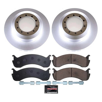 PowerStop® - Z36 Evolution Geomet® Plain Front Brake Kit