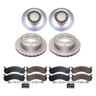 PowerStop® - Z36 Evolution Geomet® Plain Front and Rear Brake Kit
