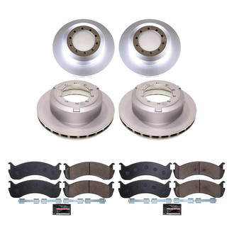 PowerStop® - Z36 Evolution Geomet® Plain Front and Rear Brake Kit
