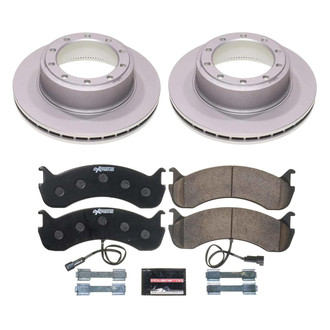 PowerStop® - Z36 Evolution Geomet® Plain Rear Brake Kit