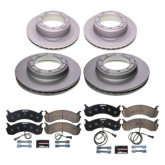 PowerStop® - Z36 Evolution Geomet® Plain Front and Rear Brake Kit