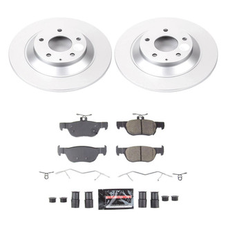 PowerStop® - Z23 Evolution Geomet® Plain Rear Brake Kit
