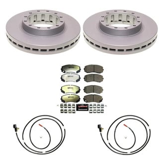 PowerStop® - Z36 Evolution Geomet® Plain Rear Brake Kit