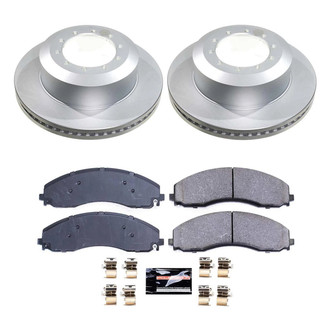 PowerStop® - Z23 Evolution Geomet® Plain Rear Brake Kit
