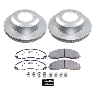 PowerStop® - Z36 Evolution Geomet® Plain Rear Brake Kit