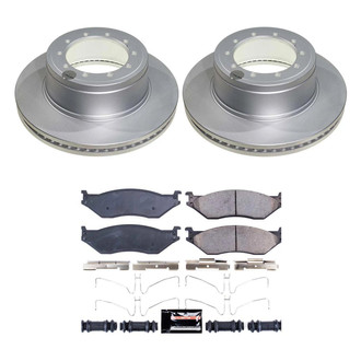 PowerStop® - Z23 Evolution Geomet® Plain Rear Brake Kit