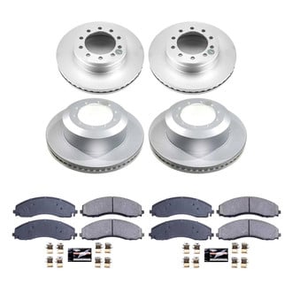 PowerStop® - Z23 Evolution Geomet® Plain Front and Rear Brake Kit