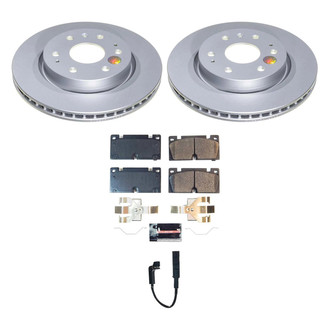 PowerStop® - Z23 Evolution Geomet® Plain Front Brake Kit