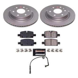 PowerStop® - Z23 Evolution Geomet® Plain Rear Brake Kit