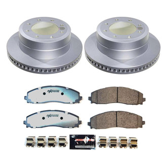 PowerStop® - Z36 Evolution Geomet® Plain Rear Brake Kit