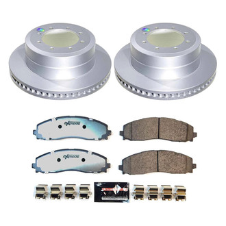 PowerStop® - Z36 Evolution Geomet® Plain Rear Brake Kit