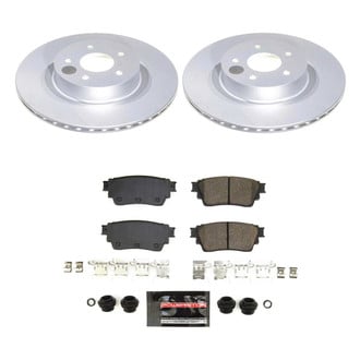 PowerStop® - Z23 Evolution Geomet® Plain Rear Brake Kit