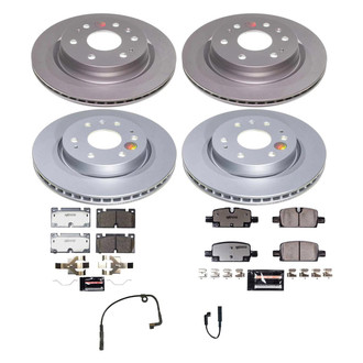 PowerStop® - Z36 Evolution Geomet® Plain Front and Rear Brake Kit