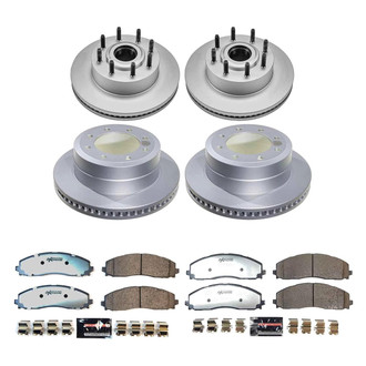PowerStop® - Z36 Evolution Geomet® Plain Front and Rear Brake Kit