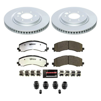 PowerStop® - Z36 Evolution Geomet® Plain Front Brake Kit