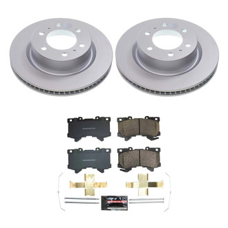 PowerStop® - Z23 Evolution Geomet® Plain Front Brake Kit