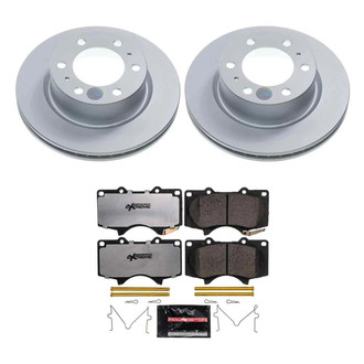 PowerStop® - Z36 Evolution Geomet® Plain Front Brake Kit