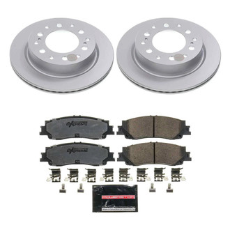 PowerStop® - Z36 Evolution Geomet® Plain Rear Brake Kit