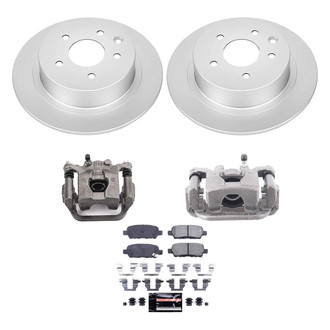 PowerStop® - Z23 Evolution Sport Plain Rear Brake Kit with Calipers