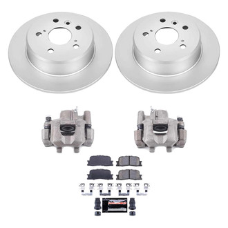 PowerStop® - Z23 Evolution Sport Plain Rear Brake Kit with Calipers
