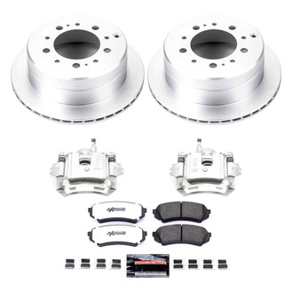 PowerStop® - Z36 Extreme Plain Rear Brake Kit with Calipers