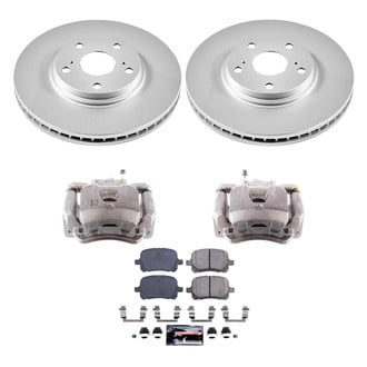 PowerStop® CPR1135-23 - Z23 Evolution Sport Plain Front Brake Kit with Calipers