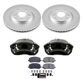 PowerStop® - Z23 Evolution Sport Plain Front Brake Kit with Calipers