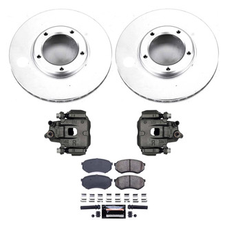 PowerStop® - Z23 Evolution Sport Plain Front Brake Kit with Calipers