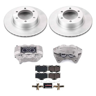 PowerStop® - Z23 Evolution Sport Plain Front Brake Kit with Calipers