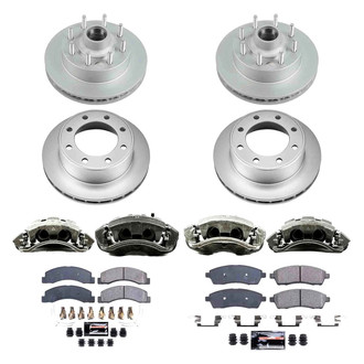 PowerStop® - Z23 Evolution Sport Plain Front and Rear Brake Kit with Calipers