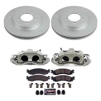PowerStop® - Z23 Evolution Sport Plain Front Brake Kit with Calipers