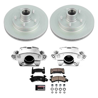 PowerStop® - Z23 Evolution Sport Plain Front Brake Kit with Calipers