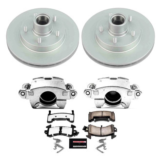 PowerStop® - Z36 Extreme Plain Front Brake Kit with Calipers
