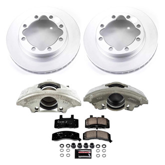 PowerStop® - Z23 Evolution Sport Plain Front Brake Kit with Calipers